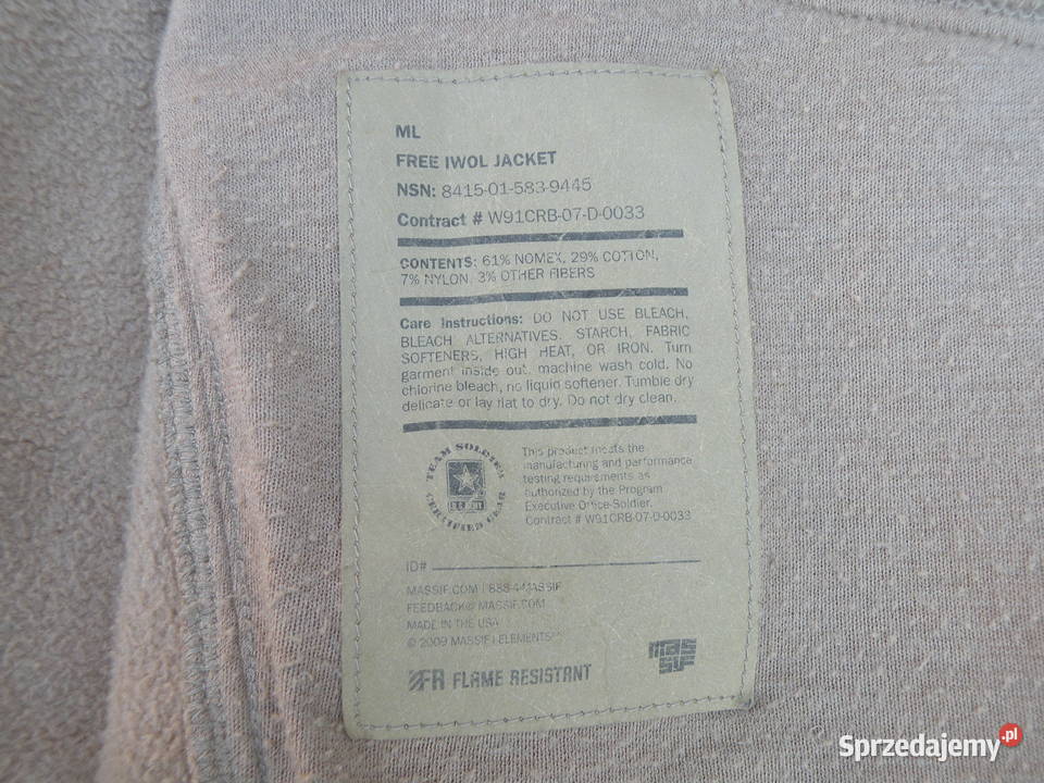 Kurtka MASSIF multicam Free IWOL medium long sprzedam