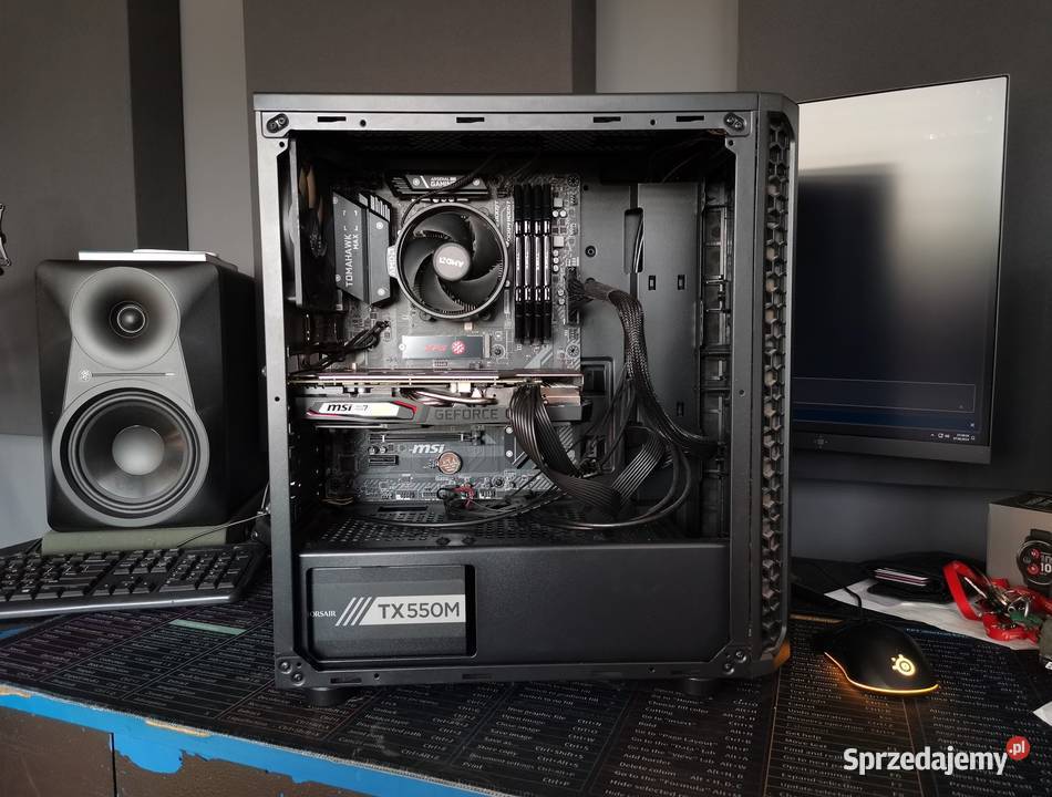 Komputer Ryzen5 42Ghz GTX1660Ti 6GB 32GB RAM Gdynia