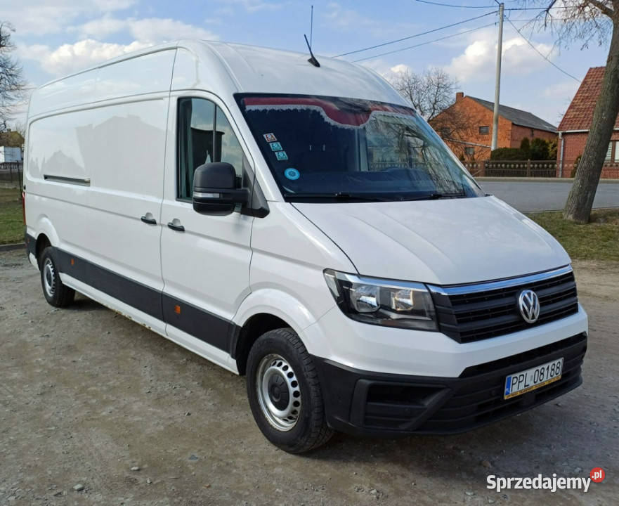 Volkswagen Crafter L4H2 Kamera Cofania Łóżko wielofunkcyjna kierownica Suchorzew