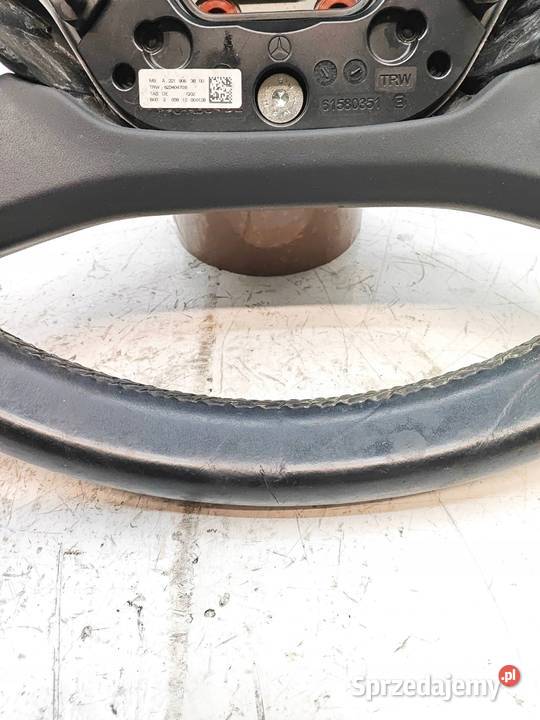 MercedesBenz S W221 KIEROWNICA SKÓRA ŁOPATKI Kierownice lubelskie Opole Lubelskie