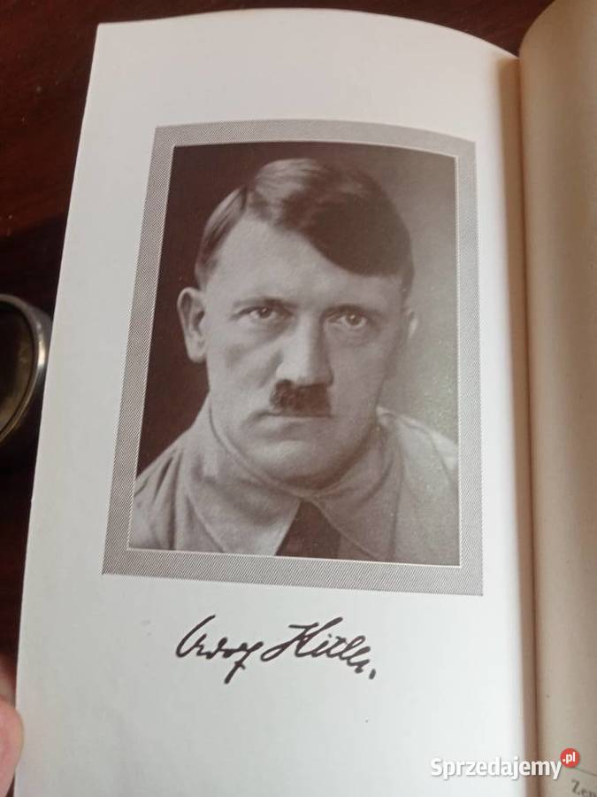 Książka Mein Kampf autor AH Oryginał stan