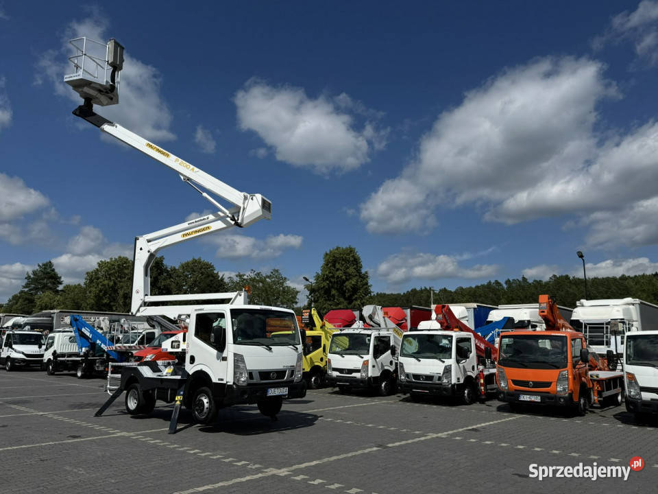Nissan Cabstar Podnośnik Koszowy 20m Palfinger immobilizer Widełki