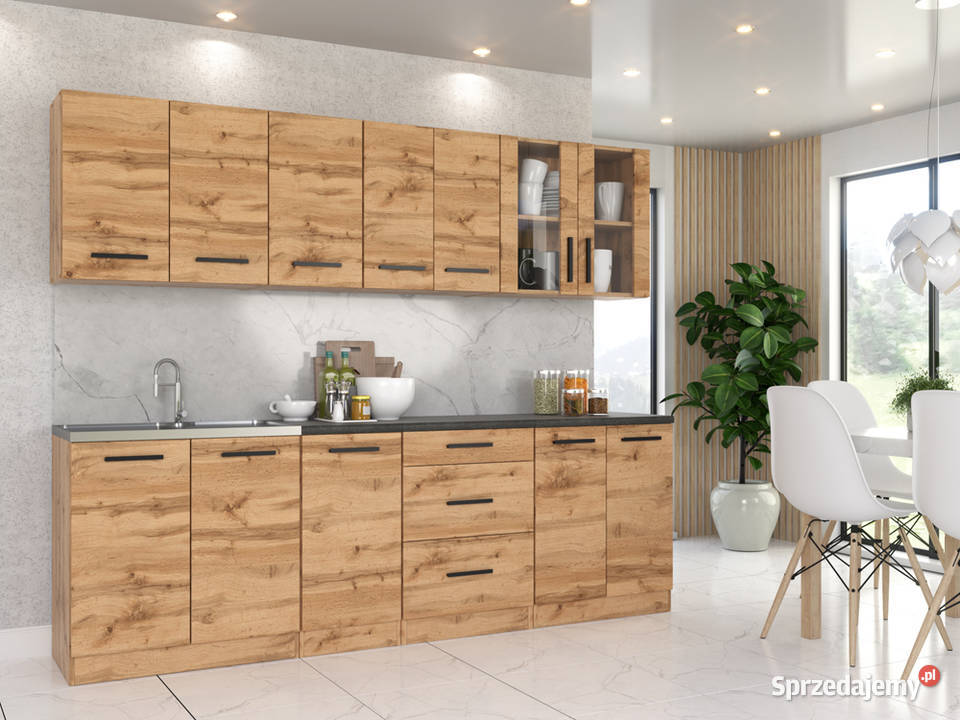 Meble Kuchenne Drewniane Zestaw Kuchenny Remino Elbląg sprzedam