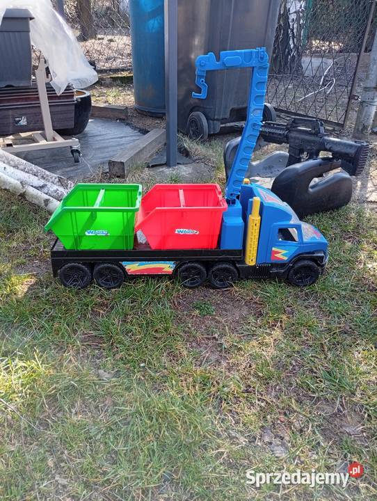 Samochód z ładowarką 2pojemników Wader Dąbrowa Górnicza