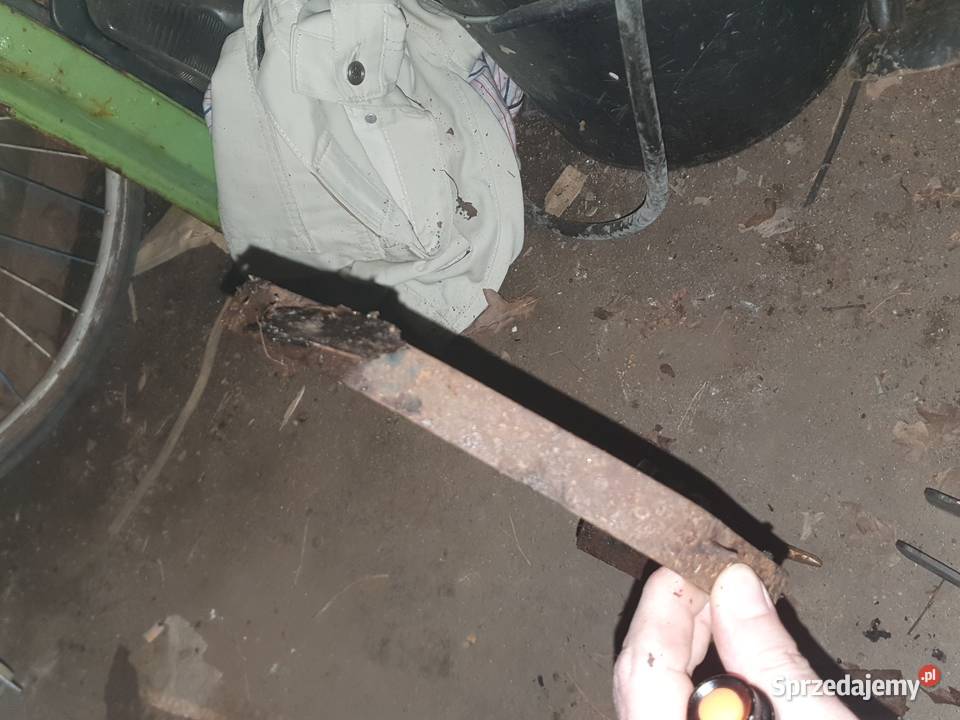 Obejma metalowa płaskownika okucie prowadnicy