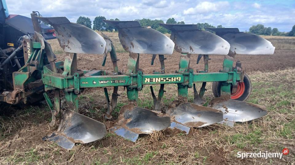 Pług obrotowy Gassner 4 skiby lemken kuhn rabe nieuszkodzony Wieluń