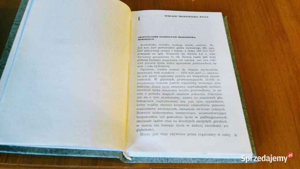 Morza i oceany ekologia i biogeografia Kazimierz Rok wydania 1969 Kultura i Rozrywka Gdańsk