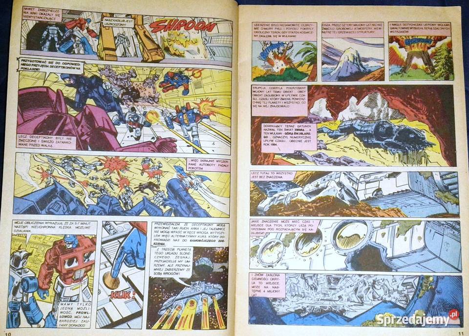 Transformers 011991 Komiks Chełm sprzedam