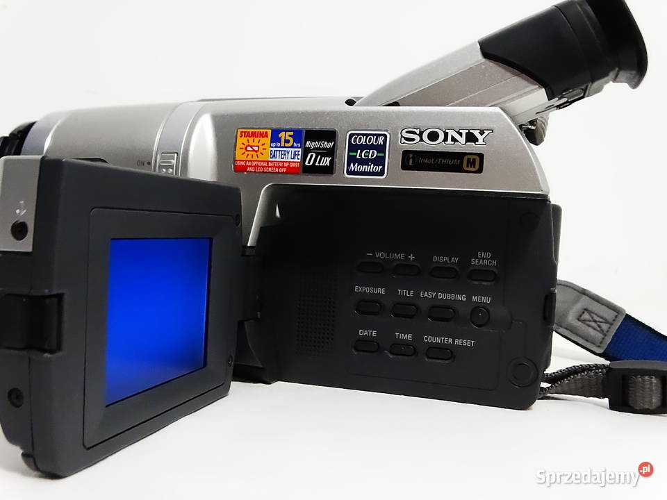 Kamera video Hi8 SONY Handycam CCD-TRV208E + nowa kaset +