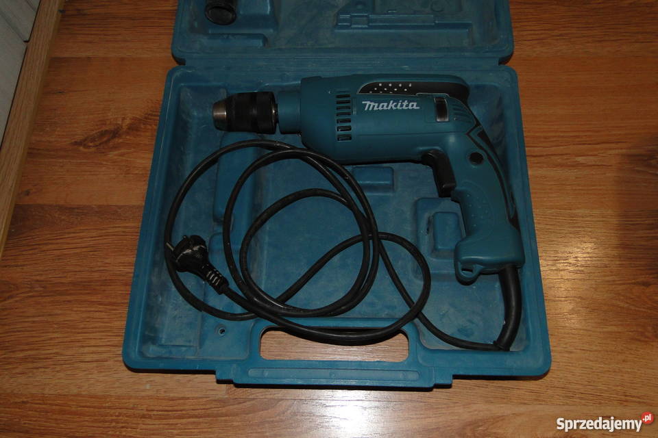 Wiertarka udarowa Makita HP1641K walizka 230V Wrocław sprzedam