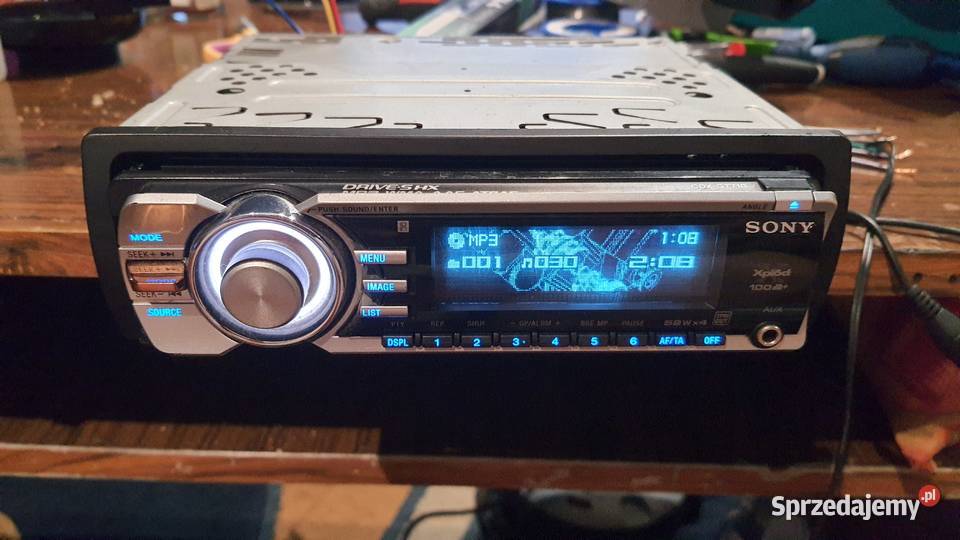 Radio CD Sony CDXGT710 Xpload 52W x 4 1DIN