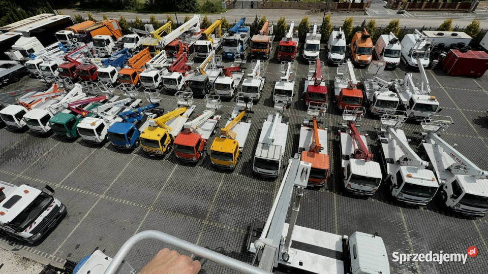 Renault Maxity Zwyżka Podnośnik Koszowy Multitel Widełki