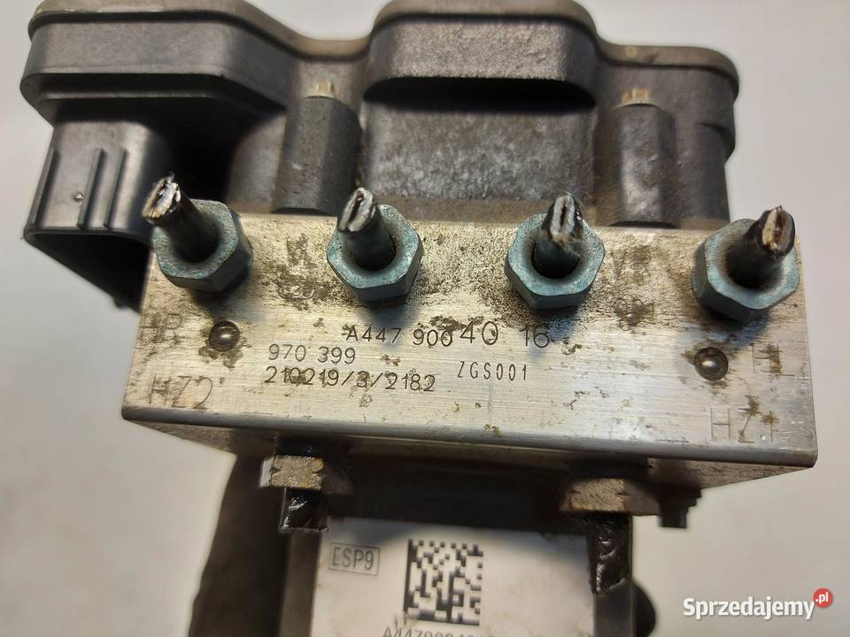 Mercedes EQV w447 Vklasa pompa abs sterownik osobowe Układ elektryczny, zapłon