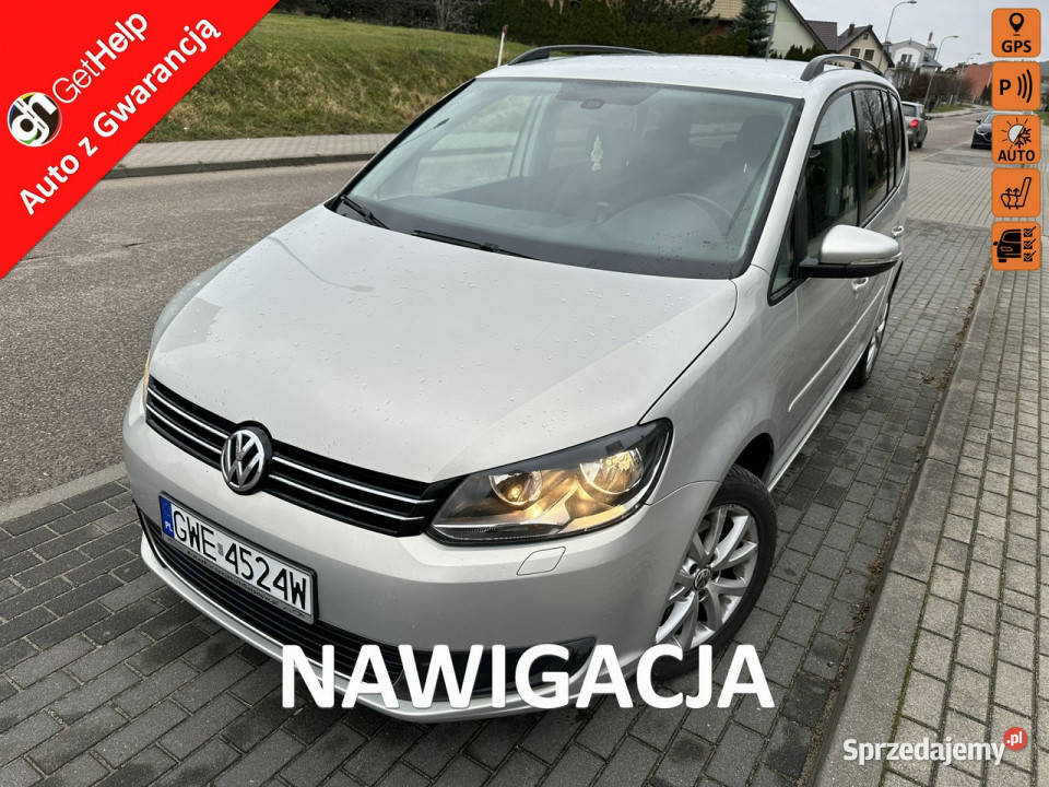 Volkswagen Touran 5 miejsc podg fotele pomorskie Wejherowo