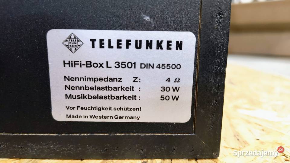 Telefunken studio center 5004 high com Żabno