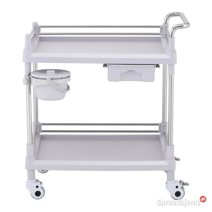 Wózek laboratoryjny 2 półki 65 x 46 szuflada Częstochowa