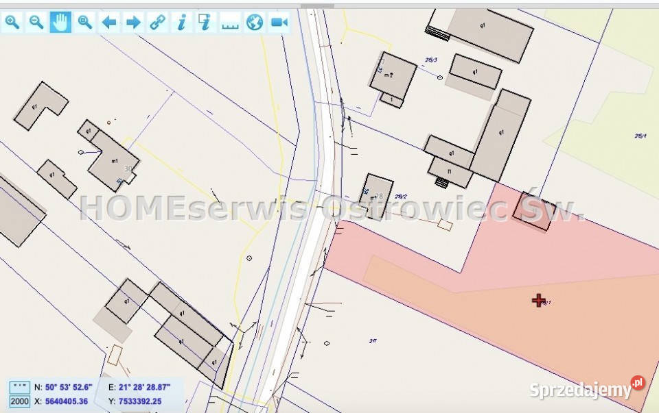Grunt sprzedam 3500m2 Ćmielów
