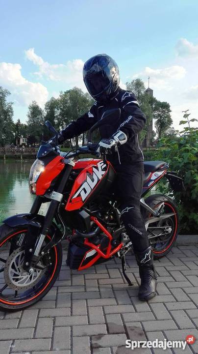 KTM duke 200 zarejestrowany na 50 benzyna KTM Kutno