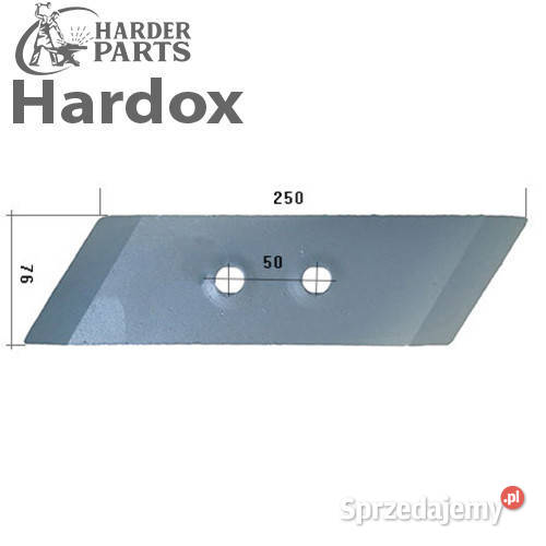 Dłuto 100ha HARDOX 177328P części do pługa podlaskie Suwałki