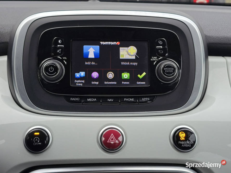 Fiat 500x ślicznynavigacjazadbany gniazdo AUX Białogard