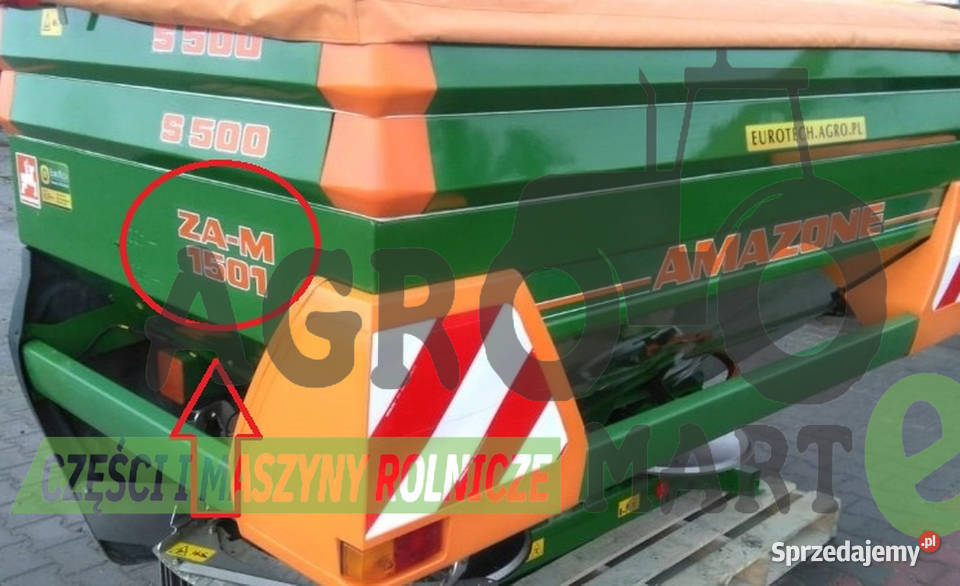 MF421 NAKLEJKA M 1501 AMAZONE Wichrów