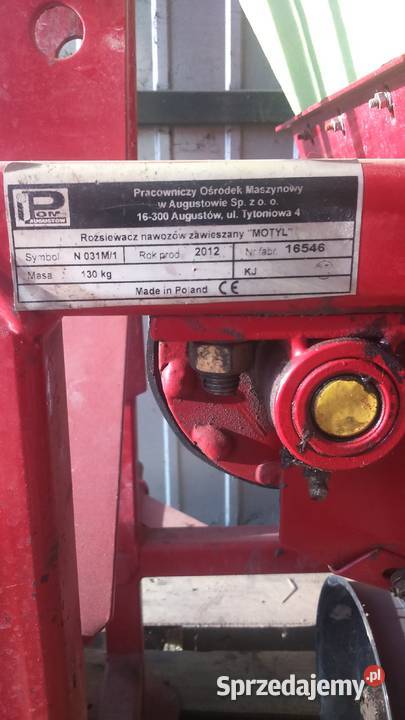 Sprzedam rozsiewacz nawozów Motyl 600l Żelechlinek