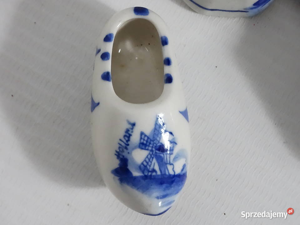 Ceramiczny komplet pamiątkowy z Holandii Wiatrak Kolekcje Biłgoraj sprzedam
