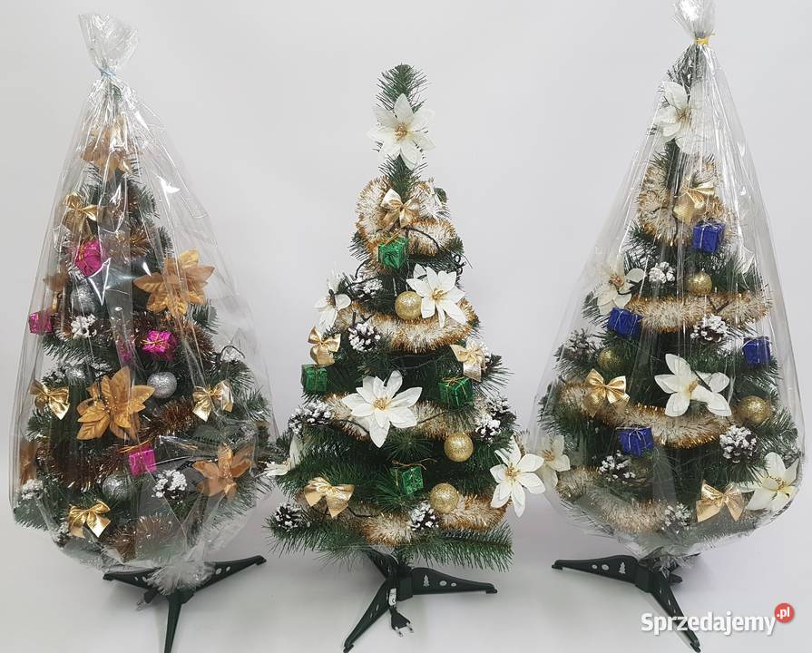 Choinka sztuczna udekorowana ubrana LED 230V Dekoracje świąteczne Bielsko-Biała