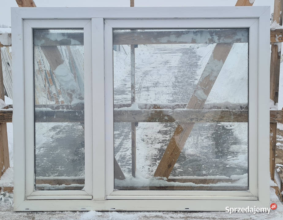 OKNA KacprzaK 165X128 OKNO Używane Plastikowe Okna ścienne Lublin