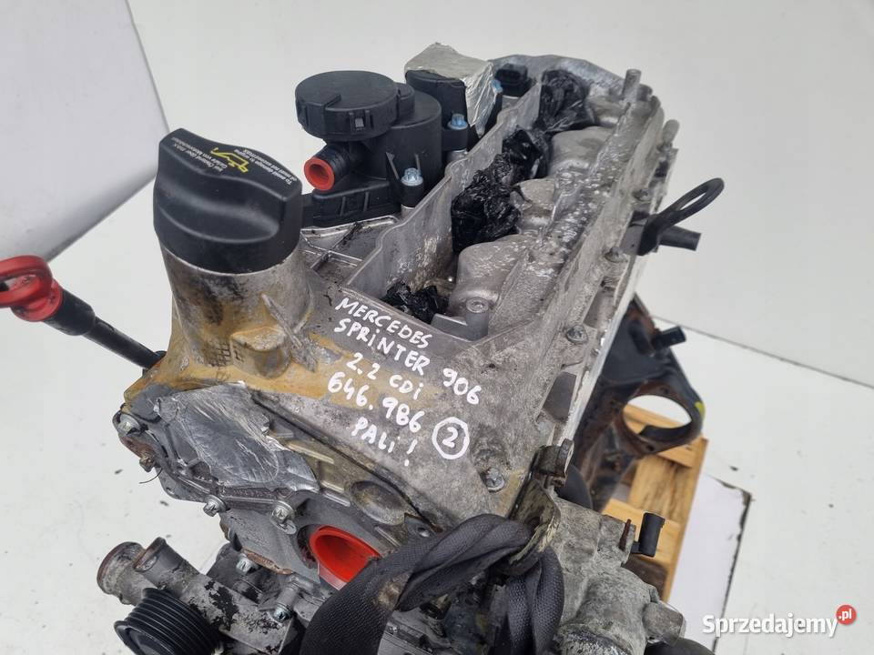 SILNIK Mercedes Sprinter 906 W906 22 CDI BITURBO Rudka sprzedam
