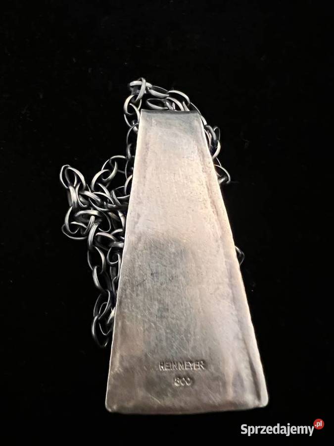Srebrny autorski stary wisior HEIN MEYER sr 800
