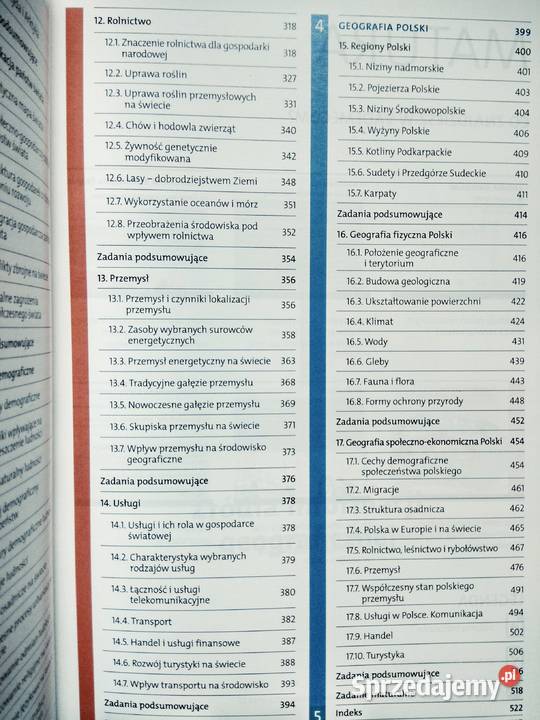 Geografia vademecum maturzysty rozszerzenie Antykwariat Warszawa