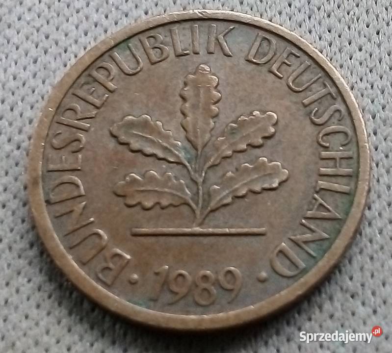 NIEMCY1 PFENNIG1989 r Antyki, Sztuka, Kolekcje Legionowo