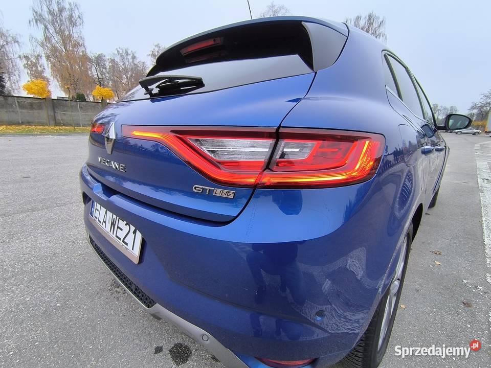 Megane 4 GTline 13 tce 2019 bogate wyposażenie Łask