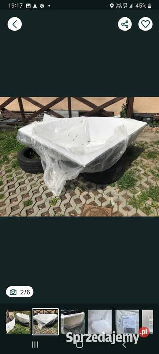 Wanna Sanplast 145x145 NOWA Kórnik sprzedam