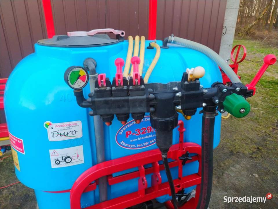 Opryskiwacz 400l BIARDZKI 12m lance stan całości Dąbrowa Tarnowska