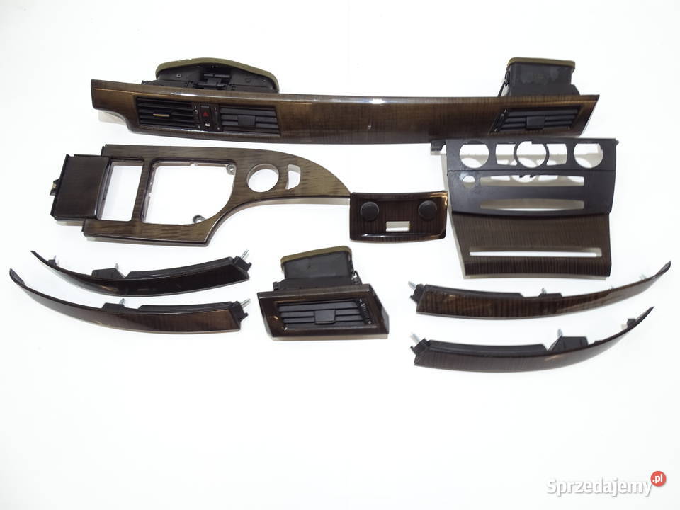 LISTWY DEKORY WNĘTRZA BMW E60 E61 DREWNO Strzyżewice