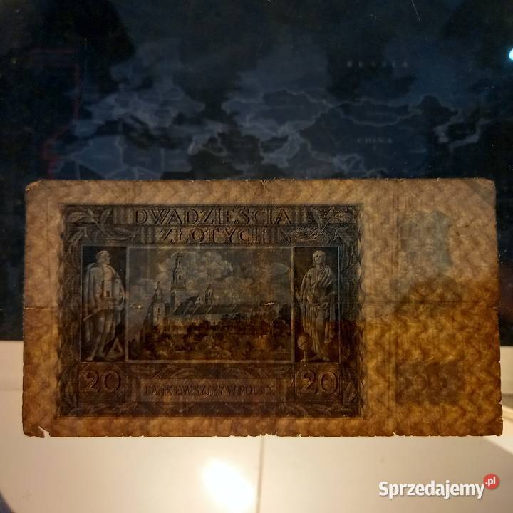 20 złotych 1940 Generalna Gubernia Hans Frank Numizmatyka Zemborzyce Podleśne sprzedam