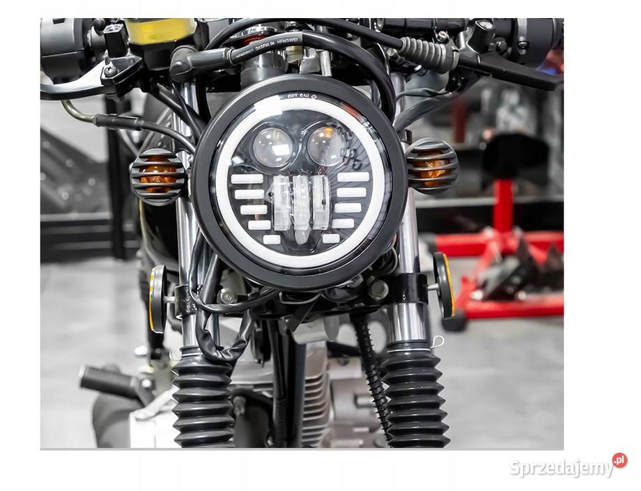 REFLEKTOR LAMPA DO MOTOCYKLA LED Z Motoryzacja śląskie Sosnowiec