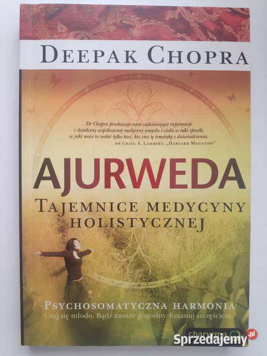Ajurweda Tajemnice medycyny holistycznej kujawsko-pomorskie Kruszwica sprzedam