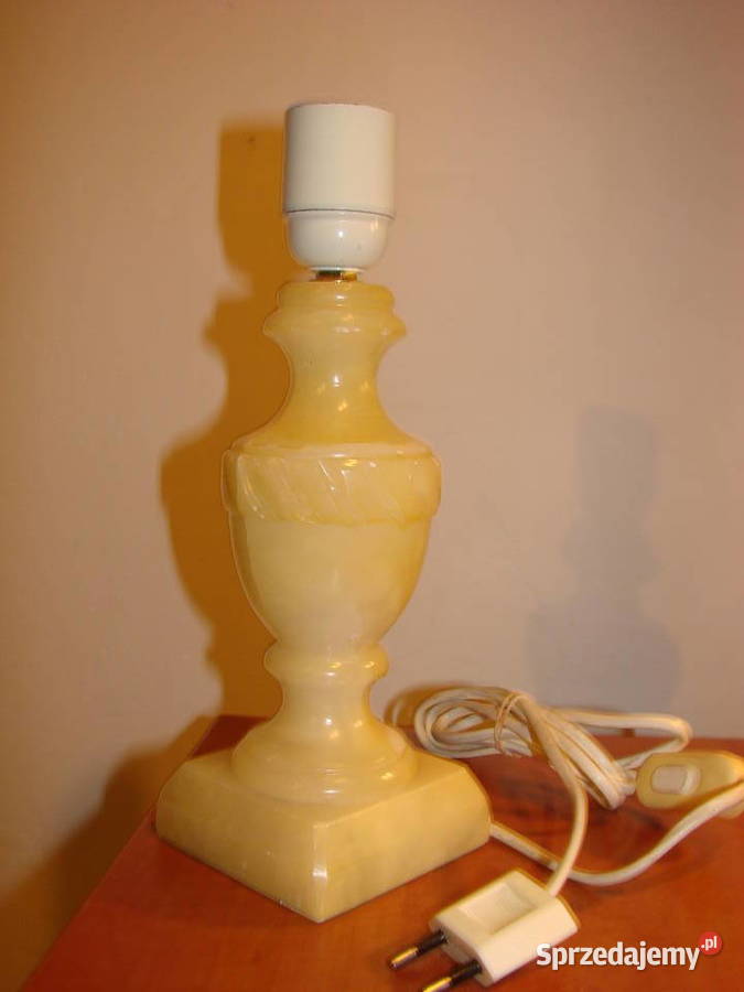 alabastrowa lampa nocna Oświetlenie