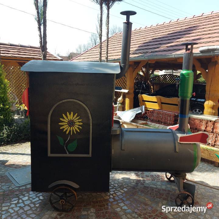 Grill Wędzarnik wzór lokomotywy Tarnów Opolski