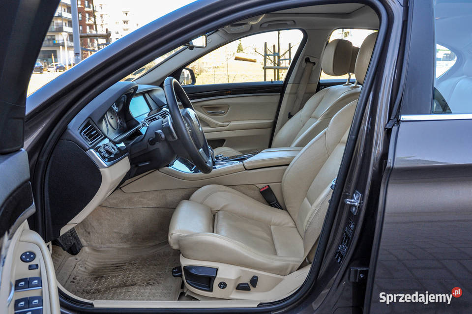 BMW Seria 5 F10 30d 245 Automat Skóry Rok produkcji 2010 Seria 5 Wrocław