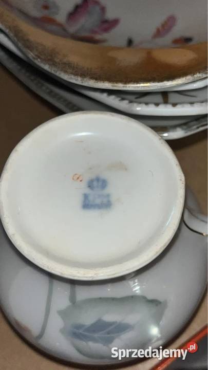 Mlecznik KPM Przebiśniegi dekor Wiinblada Gdańsk