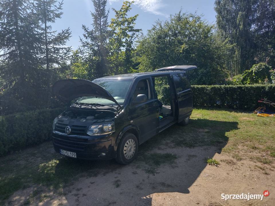 Volkswagen T5 Transporter Blaszak Długi Hak łódzkie Łódź