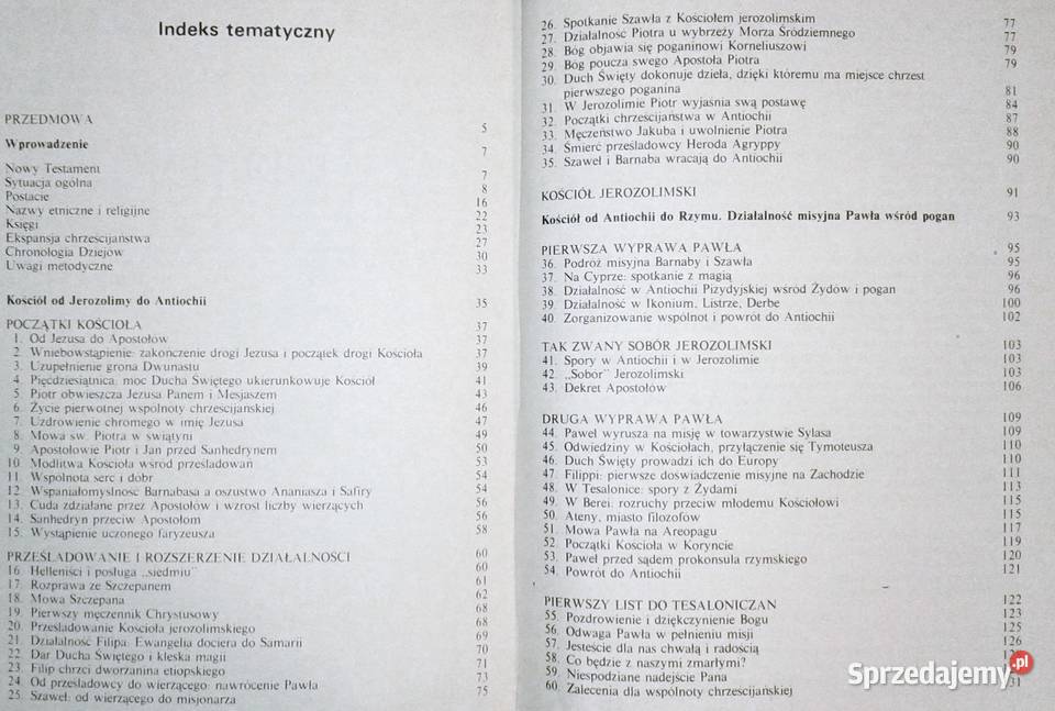 Dzieje Apostolskie Listy i Apokalipsa Chełm sprzedam