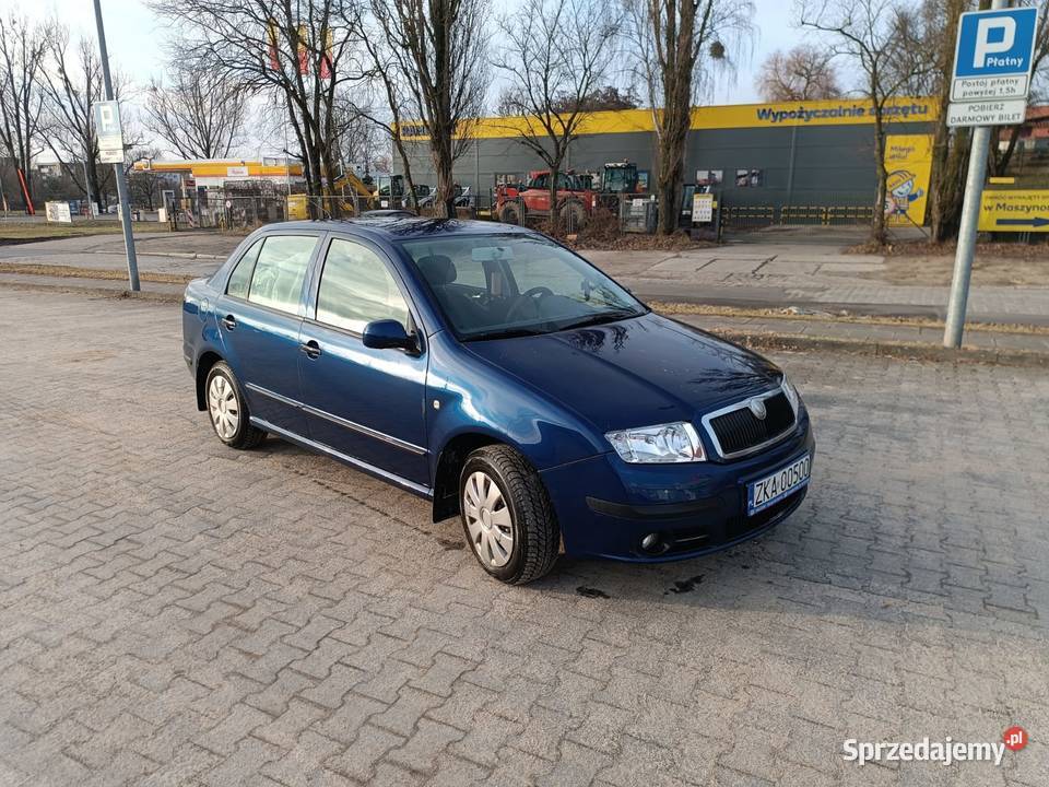 Skoda Fabia I Sedan 12 64 2006 r pierwszy manualna Szczecin