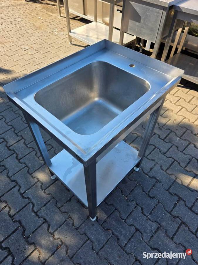 Zlew Basen 1 komorowy 547085 M1509 N Gastronomia Gastronomia Nowe Skalmierzyce sprzedam