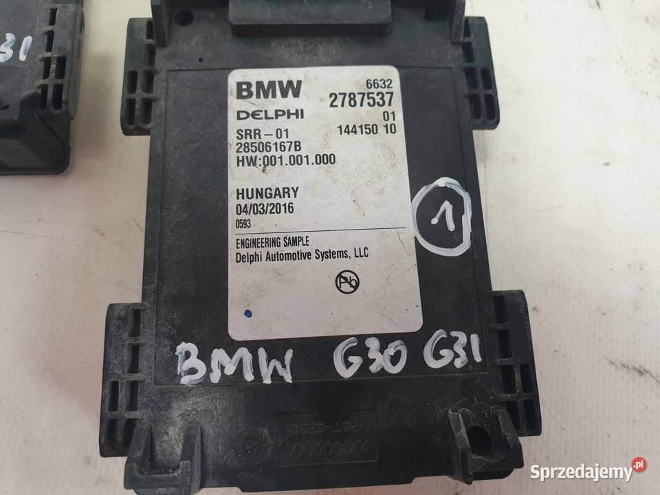 BMW G30 G31 CZUJNIK ZMIANY PASA RUCHU RADAR Czujniki i sterowniki świateł Rudka
