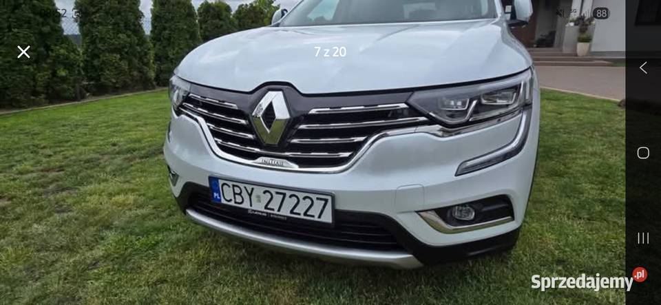 Renault Koleos II 20 177 XTRONIC 4WD wielkopolskie Runowo sprzedam